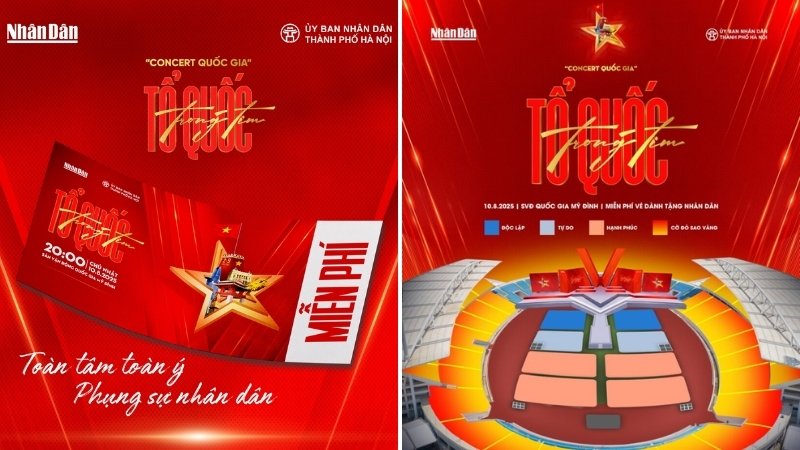 Thời gian và địa điểm tổ chức concert Quốc gia