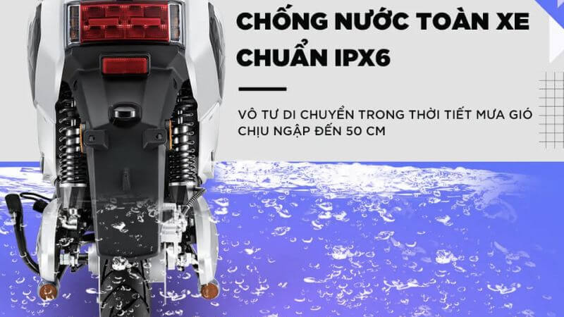 Thông số thể hiện khả năng chống nước của xe điện