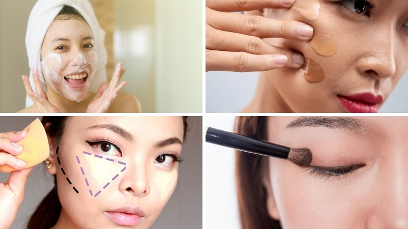 Hướng dẫn chi tiết các bước có được makeup look mỏng nhẹ