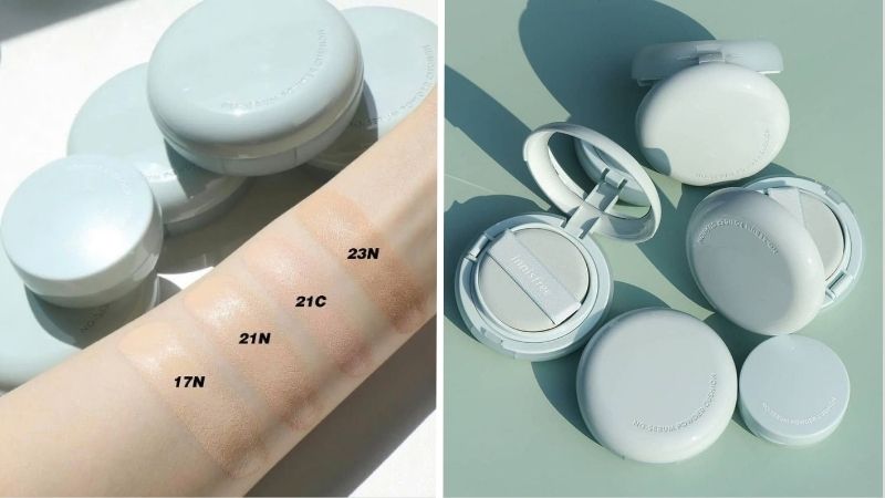 Cushion kiềm dầu cho mùa hè Innisfree No Sebum Powder