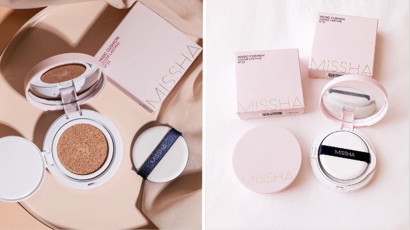 Cushion kiềm dầu cho mùa hè Missha Magic