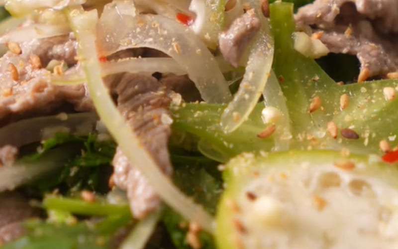 Gỏi bò chuối chát