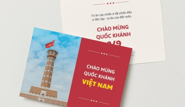 Thiệp mừng Quốc khánh 2/9: Gợi ý mẫu đẹp, ý nghĩa và hướng dẫn thiết kế 2025