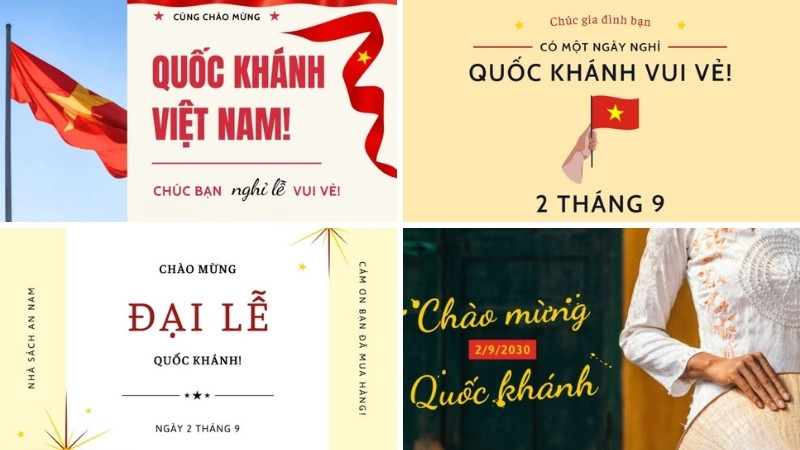 Mẫu thiệp hiện đại, tinh giản