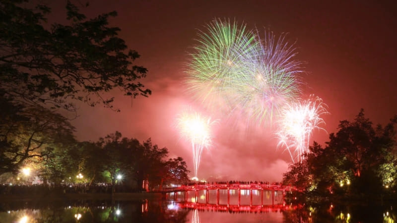 Pháo hoa được phép tổ chức trong dịp Quốc khánh.
