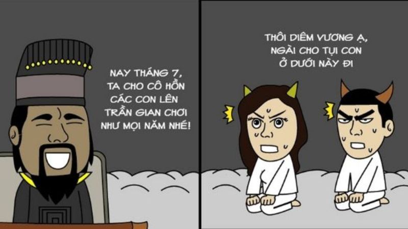 Meme tháng cô hồn không mang lại xui xẻo