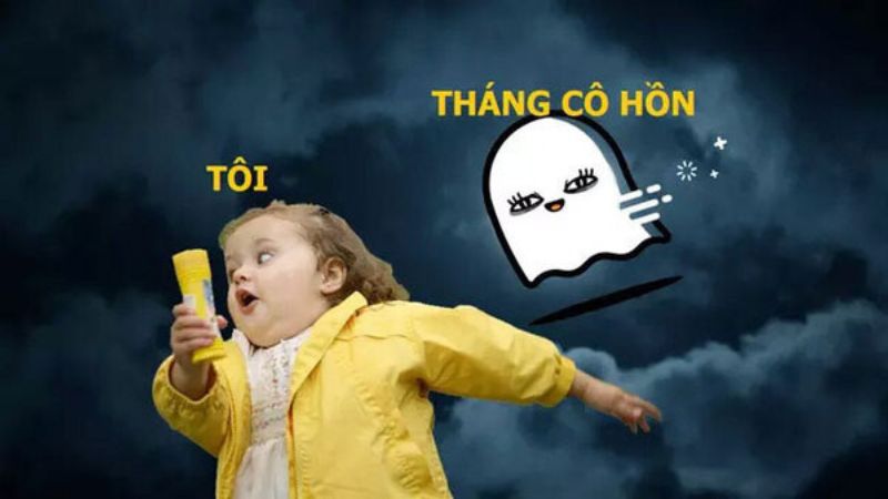 Meme giật đồ tháng cô hồn