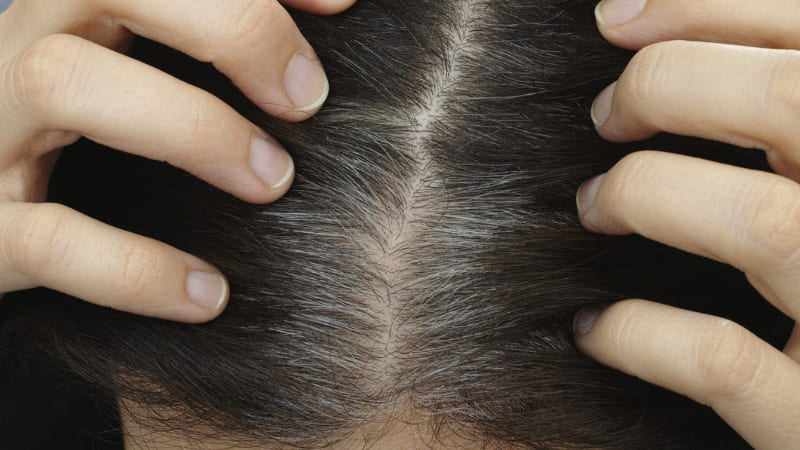 Bổ sung sắt, vitamin B12 giúp kích thích sản xuất melanin cho tóc