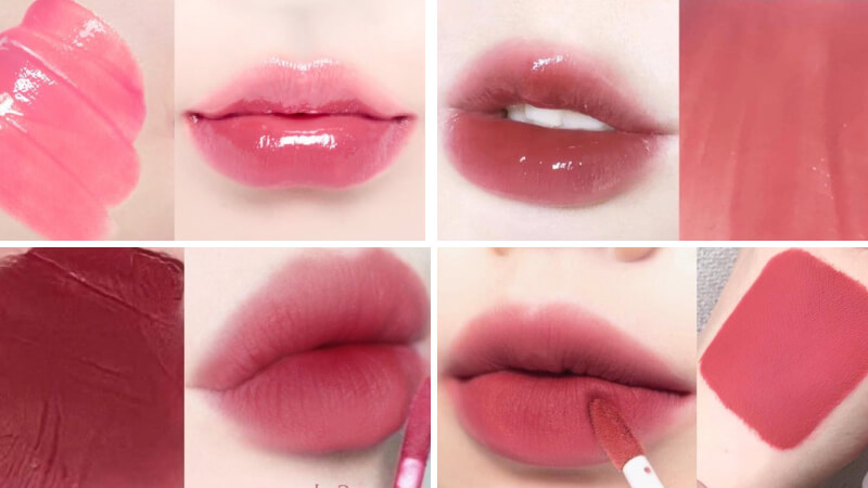 Một số màu son hồng được yêu thích