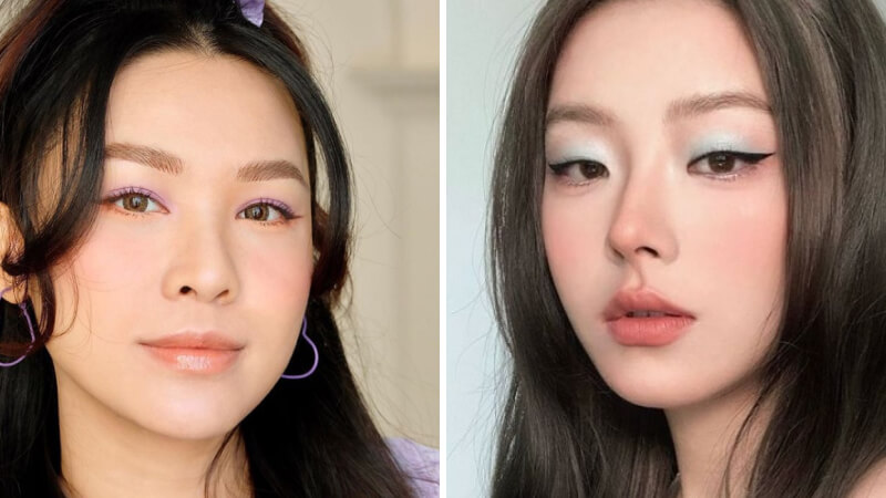 Phối màu mắt môi hài hòa Phối màu mắt môi hài hòa