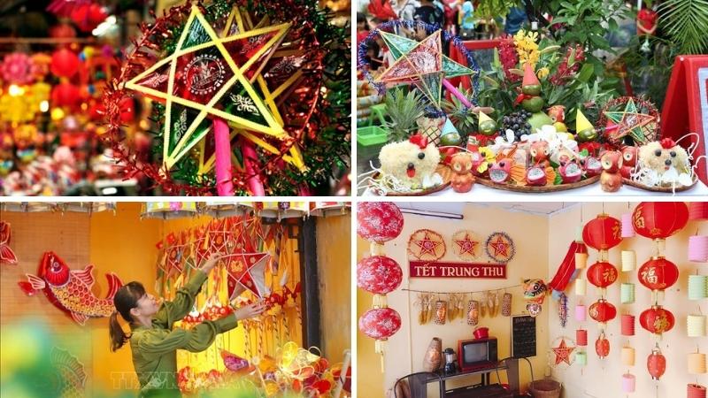 Bước 2: Trang trí không gian ngập tràn không khí lễ hội Bước 2: Trang trí không gian ngập tràn không khí lễ hội