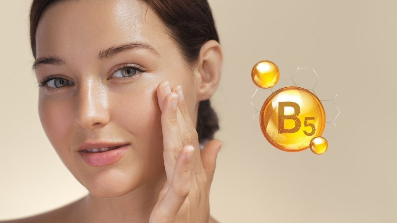 Panthenol giúp giữ ẩm và làm dịu da