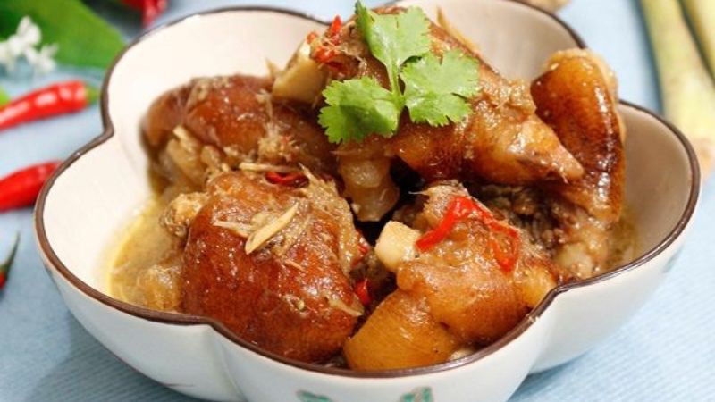 Giò heo giả cầy miền Trung cần có những gia vị nêm đặc trưng