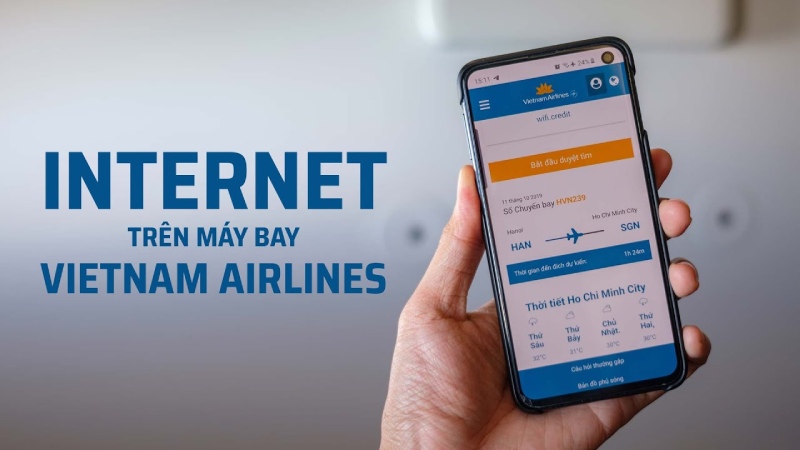 Thắc mắc phổ biến về dịch vụ Wifi trên máy bay của Vietnam Airlines Thắc mắc phổ biến về dịch vụ Wifi trên máy bay của Vietnam Airlines