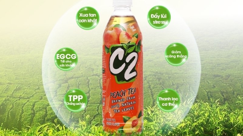 Uống trà đào C2 đúng cách sẽ giúp phát huy lợi ích, hạn chế tối đa các tác động tiêu cực