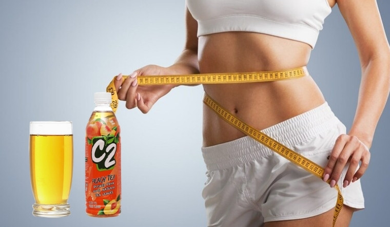 Uống C2 trà đào có mập (béo) không? Hàm lượng calo và cách uống để giữ dáng