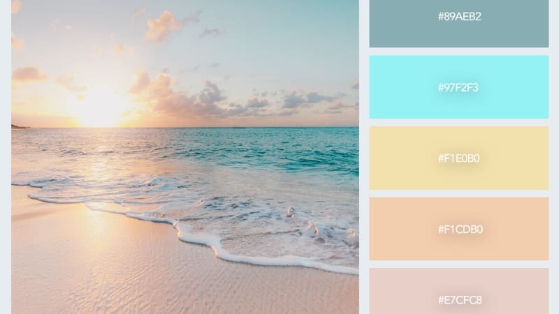 Pastel là tông màu pha trắng, tạo cảm giác dịu mắt