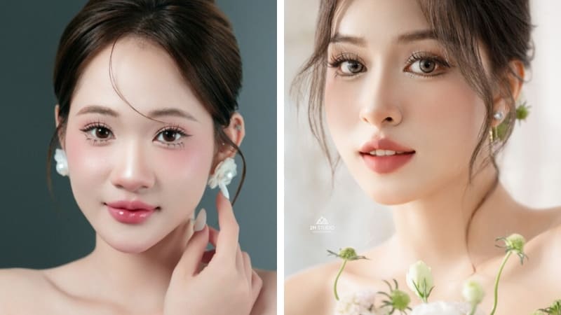 Gam pastel nhẹ giúp da trắng thêm phần tươi tắn, nổi bật