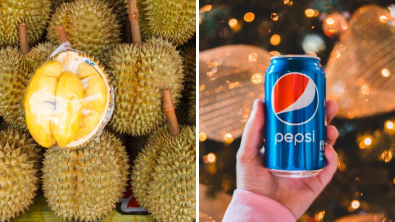 Ăn sầu riêng và uống Pepsi cùng nhau gây hại sức khỏe