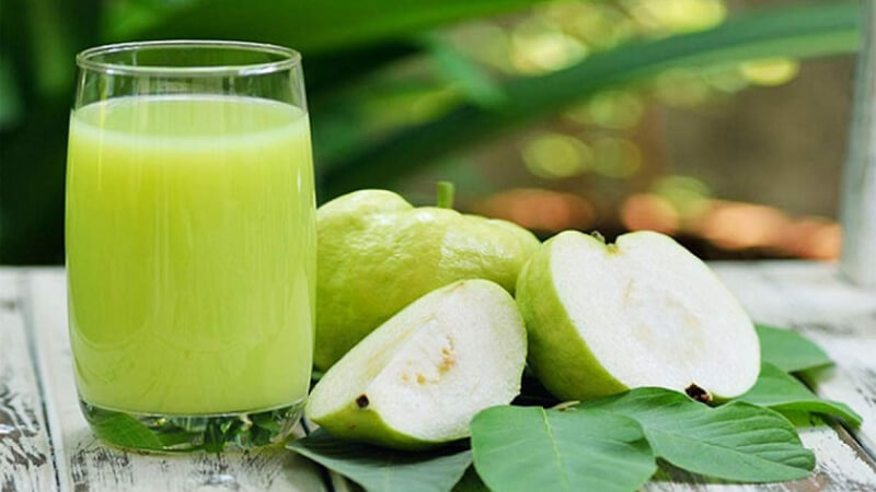 Nước ép quả ổi giúp làm sáng làn da