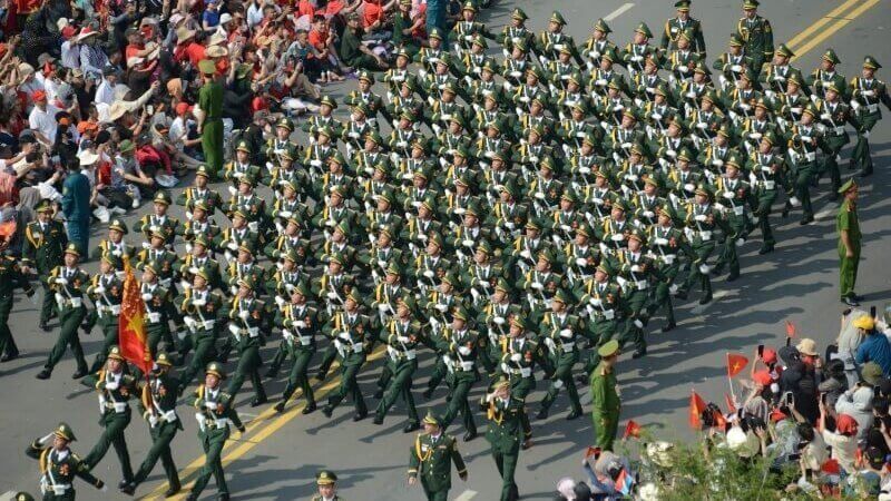 Các thành phần chính trong đội hình 61 khối diễu binh ngày 2/9/2025 Các thành phần chính trong đội hình 61 khối diễu binh ngày 2/9/2025