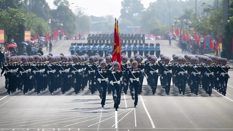 Diễu binh thường được tổ chức vào các dịp kỷ niệm đặc biệt