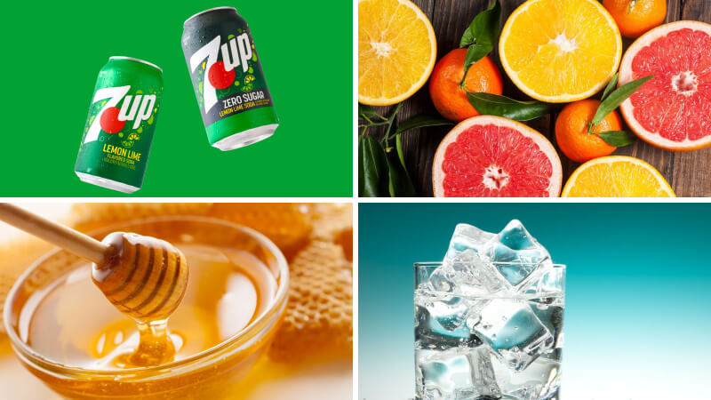 Nguyên liệu làm Up đào hoa