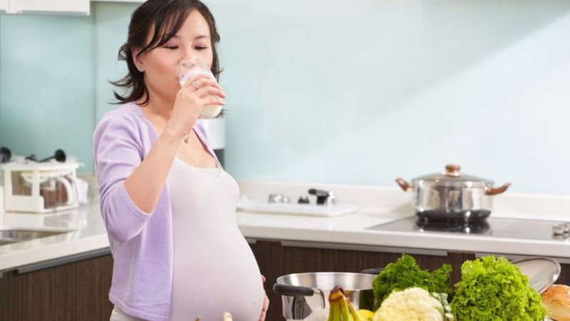 Mẹ bầu hãy uống các loại sữa hạt