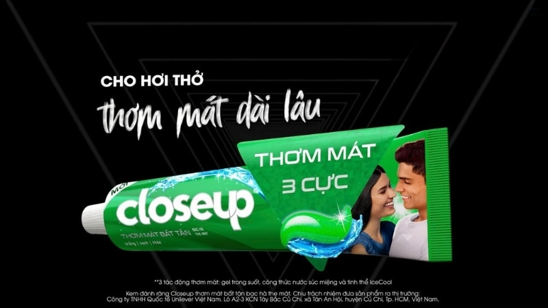 Tinh thể Icecool giúp làm sạch sâu và mang lại cảm giác mát lạnh tức thì