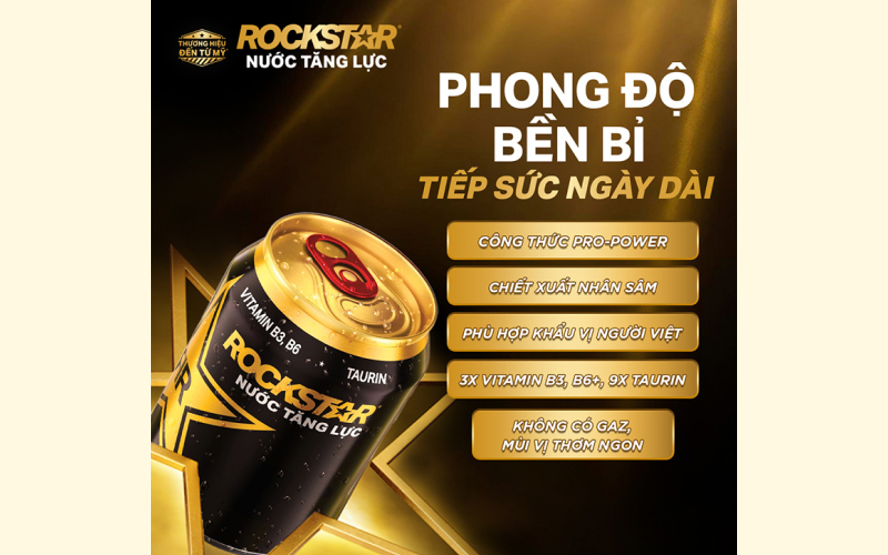 Đối với Rockstar có đường (loại thường)