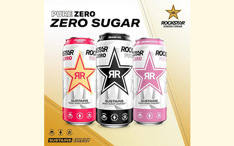 Rockstar Zero calo và Rockstar Sugar-Free là lựa chọn an toàn cho vóc dáng