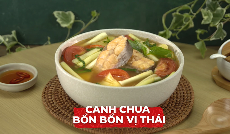 Cách làm canh chua bồn bồn vị Thái chua cay, thơm lừng, đậm đà chuẩn vị
