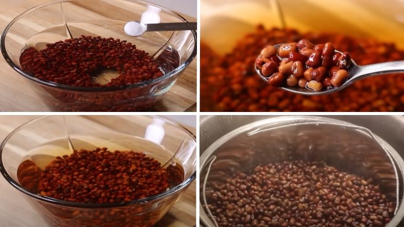 Ngâm đậu và nấu đậu Ngâm đậu và nấu đậu