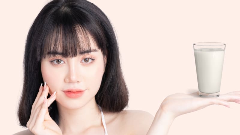 Da dễ bắt nắng sau khi dùng sữa tươi do lớp da mới còn non và nhạy cảm Da dễ bắt nắng sau khi dùng sữa tươi do lớp da mới còn non và nhạy cảm