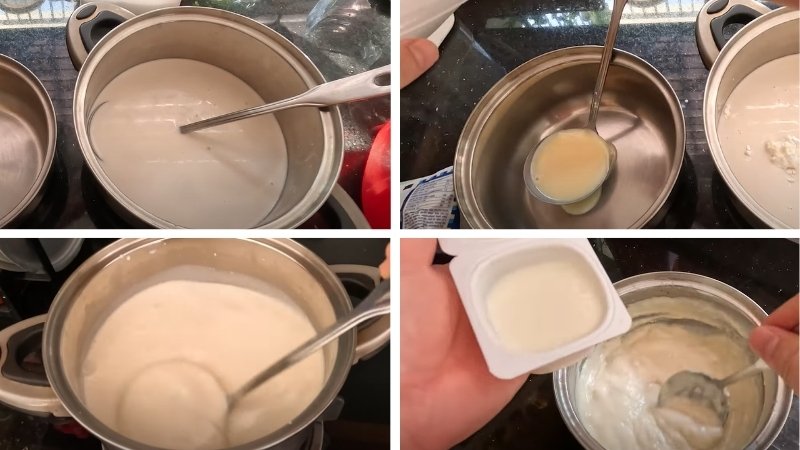 Làm sốt kem Làm sốt kem