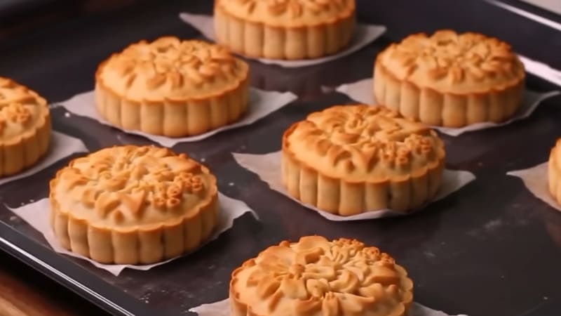 Thành phẩm bánh Trung Thu hạt dinh dưỡng Thành phẩm bánh Trung Thu hạt dinh dưỡng
