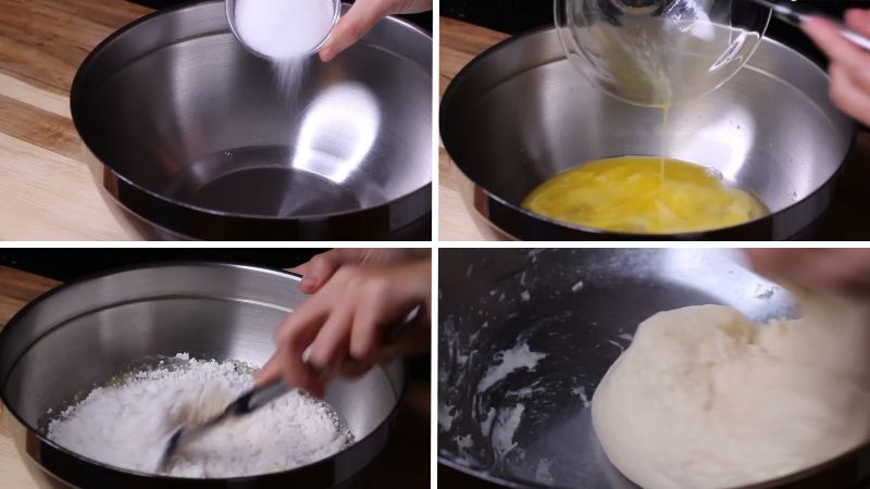 Làm bột bánh Làm bột bánh
