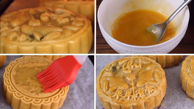 Nướng bánh Trung thu Nướng bánh Trung thu
