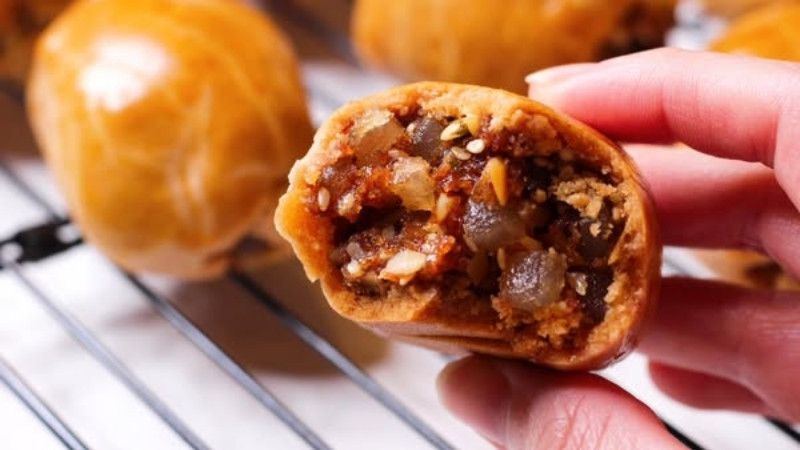 Hương vị bánh chao giòn tan, nhân béo bùi khó quên Hương vị bánh chao giòn tan, nhân béo bùi khó quên