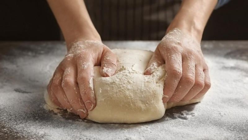 Nhồi và ủ bột