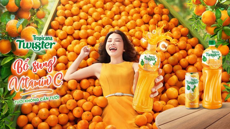 Nước cam Twister có những dung tích nào Nước cam Twister có những dung tích nào