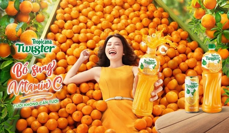 Nước cam Twister chứa bao nhiêu đường? Con số chính xác bạn cần biết