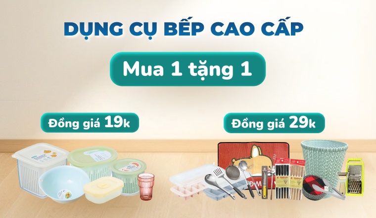 Dụng cụ bếp cao cấp đồng giá 19k - 29k, MUA 1 TẶNG 1 - Sốc tận nóc