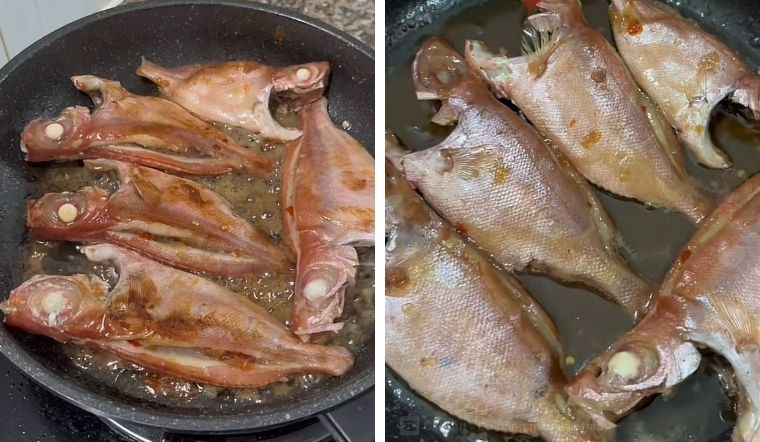 Cách làm cá bã trầu chiên hành ớt giòn rụm, thơm nức, đưa cơm