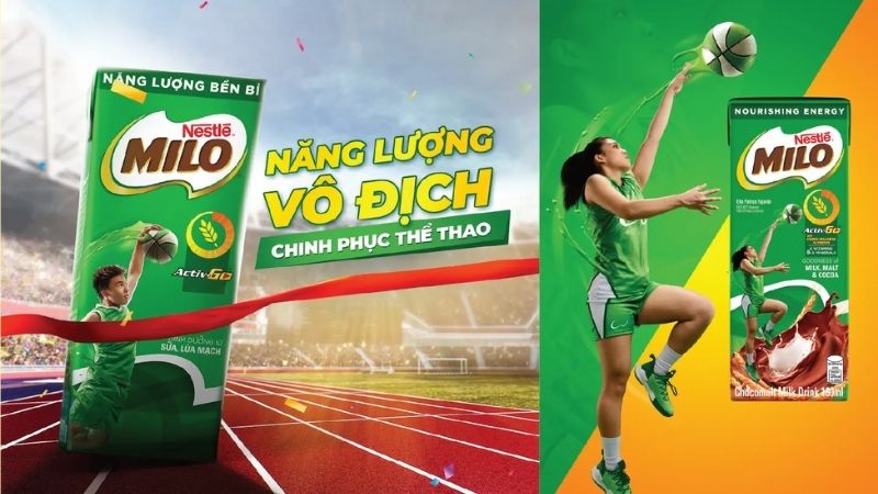 Hãy đến ngay Bách hóa XANH để mua sữa Milo chính hãng