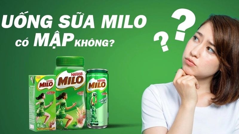 Uống sữa milo đúng cách giúp kiểm soát cân nặng hiệu quả Uống sữa milo đúng cách giúp kiểm soát cân nặng hiệu quả