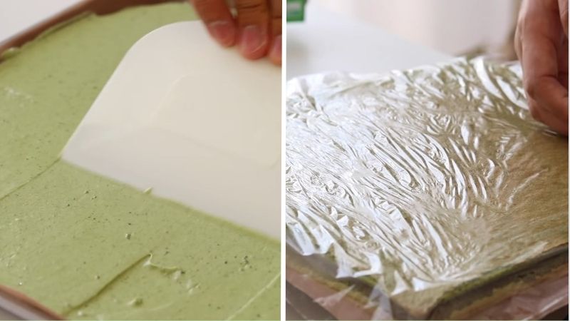Nướng bánh khoảng 11 - 13 phút Nướng bánh khoảng 11 - 13 phút