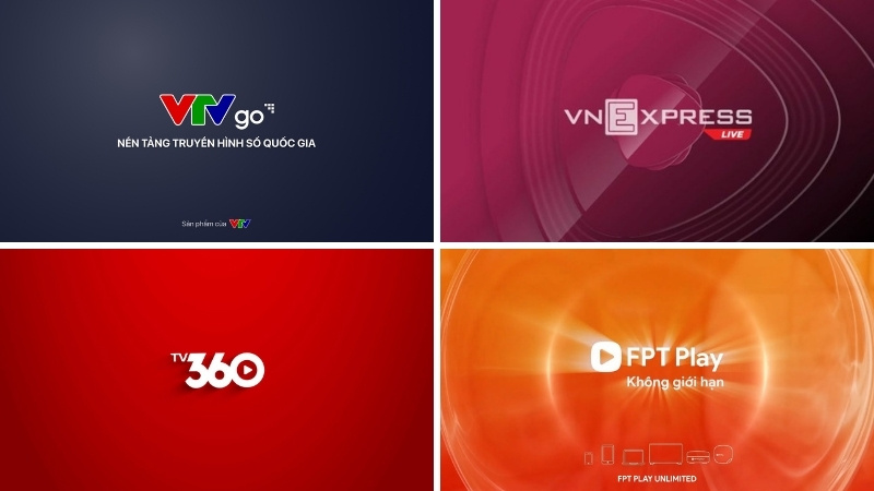 Xem qua các ứng dụng (App) và website trên điện thoại, máy tính Xem qua các ứng dụng (App) và website trên điện thoại, máy tính