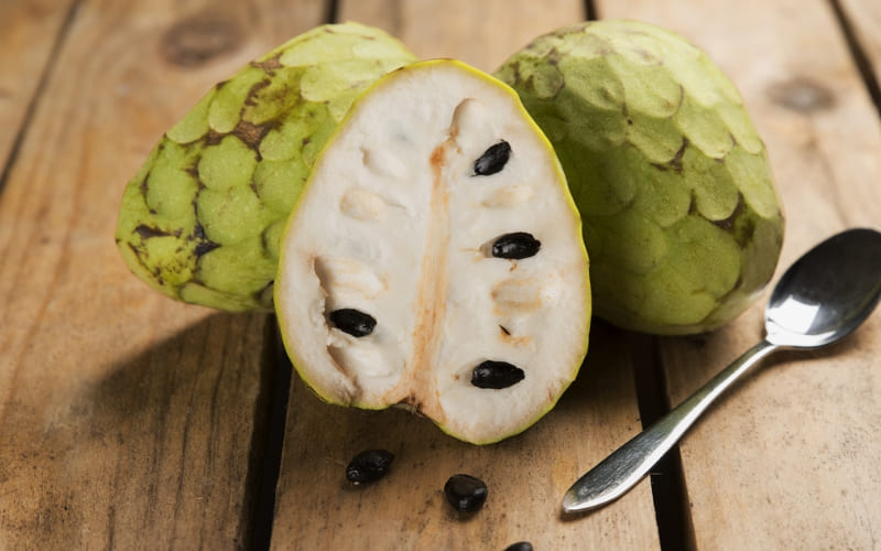 Hạt cherimoya có độc, cần loại bỏ khi ăn Hạt cherimoya có độc, cần loại bỏ khi ăn
