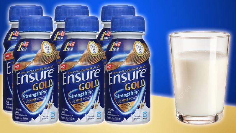 Sữa Ensure Gold pha sẵn là sản phẩm dinh dưỡng cao cấp từ Abbott của Mỹ Sữa Ensure Gold pha sẵn là sản phẩm dinh dưỡng cao cấp từ Abbott của Mỹ